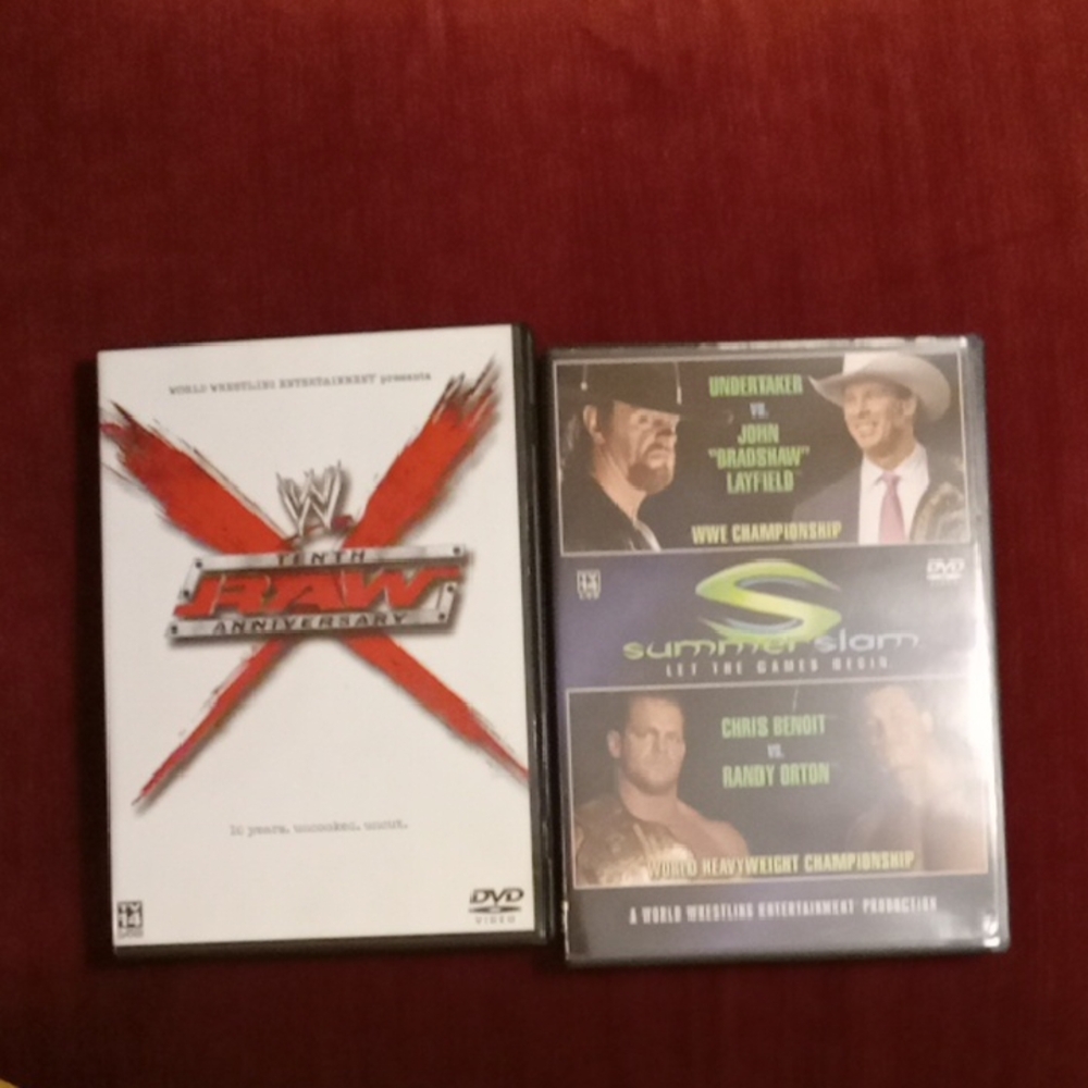 WWE DVD Bundle